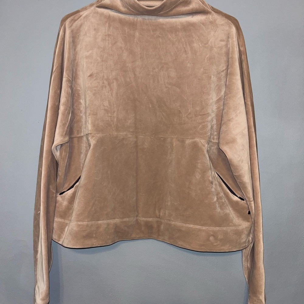 Prana Cowl Neck Sweater in Soft Pink